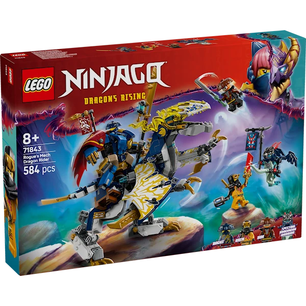 LEGO Ninjago 71843 Rogues robotdragerytter