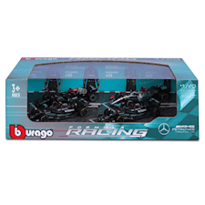 F1 Mercedes-AMG 4-pack British Gp Lewis Hamilton 1:43 Buraggo