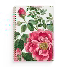 Anteckningsbok A5 Ros