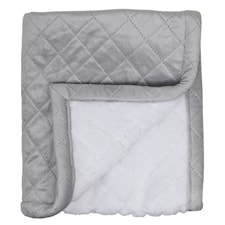 Rätt Start Quiltad Filt 100 x 75 cm Grå Rätt Start