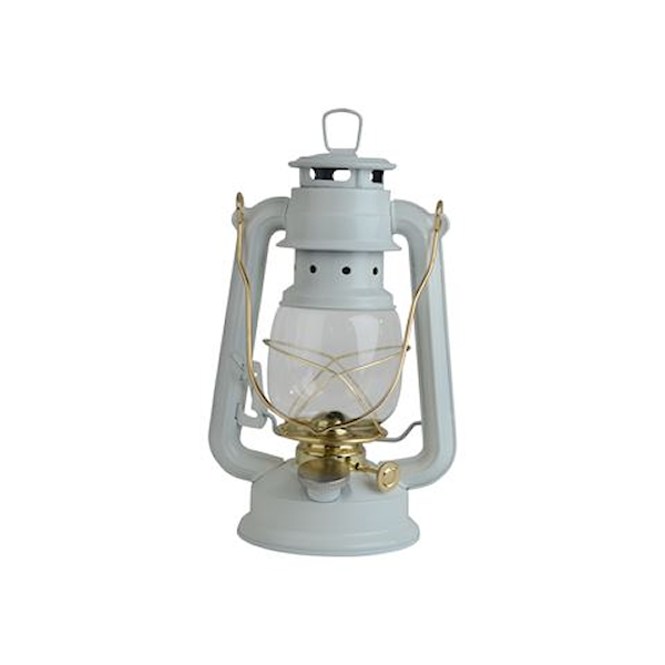 Form Living Stormlykta Olja Gulddetaljer 24.5 cm Vit/Guld