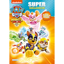 Målarbok Paw Patrol Mighty Pups Kärnan