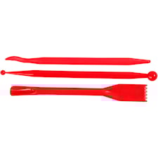 Modelleringspinner, L: 14,5 cm, rød, 3 stk./ 1 pk.