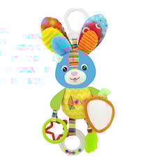 Aktivitetsleksak Kanin Blå Happy Baby