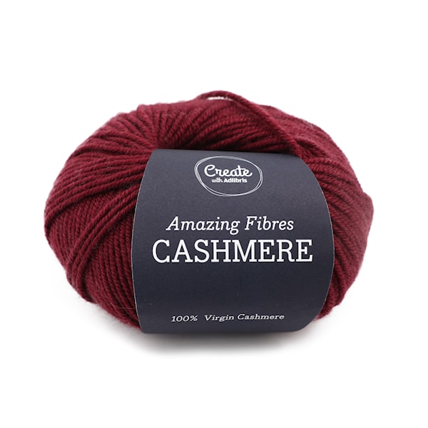 Adlibris Cashmere 25g Burgundy A440