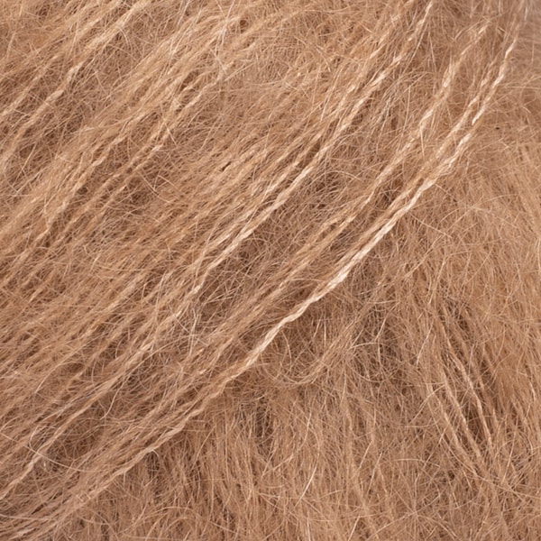 Kid-Silk Uni Color Garn Mohair Silke 25 g Almond 42 Drops