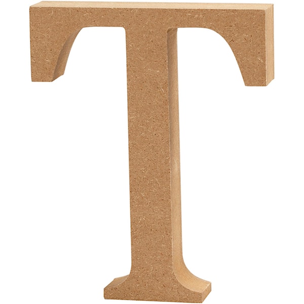 Creativ Company Letter T MDF 13cm 1pc.