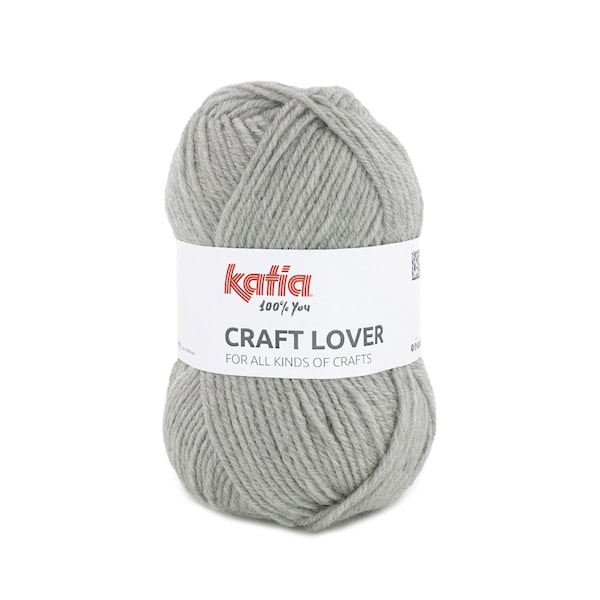 Craft Lover Garn 50 g Light grey 9 Katia
