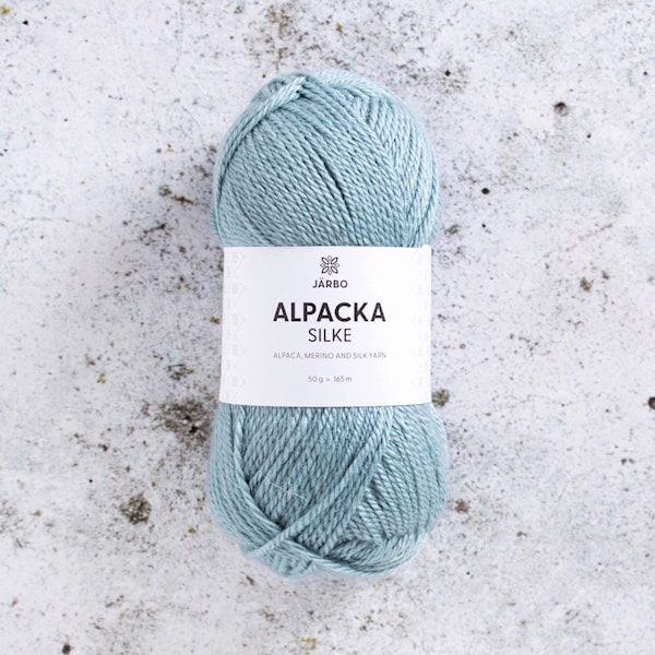 Alpacka Silke 50g Blue Gust (09) Järbo