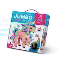 Enhörning Jumbopussel Barnpussel 48 Bitar Crocodile Creek