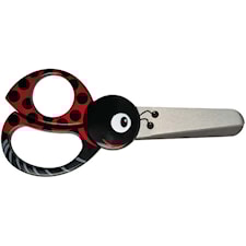 Lasten eläinsakset, leppäkerttu, Pit. 13 cm, 1 kpl