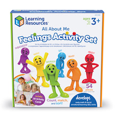 Lär dig om Känslor och Kroppsspråk Aktivitetsset med Figurer Learning Resources