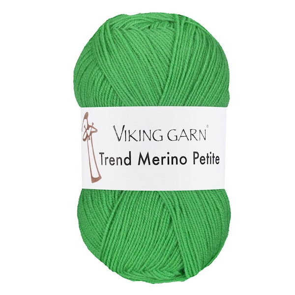 Trend Merino Petite 50 g Hvit 300 Viking Garn