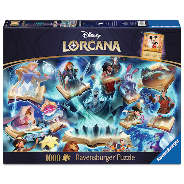 Glimmers of the Realm: Sapphire Pussel 1000 Bitar, Ravensburger