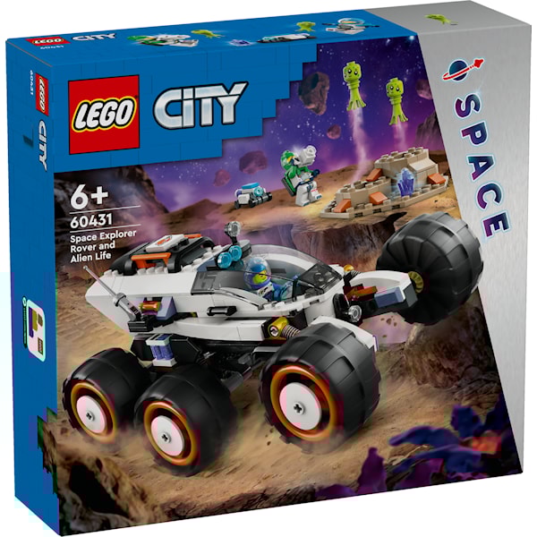 LEGO City 60431 Rom-rover og romvesen -  Byggesett - Plast