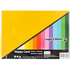 Kartong Vårfärger A5 180 g 60-p Creativ Company