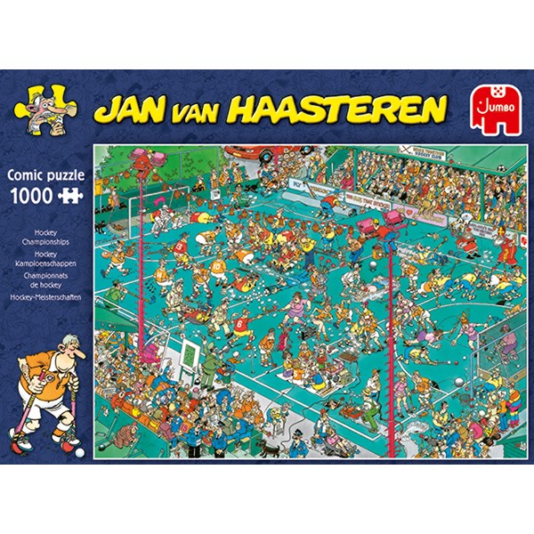 Jan van Haasteren Hockey Championships Pussel 1000 bitar, Jumbo