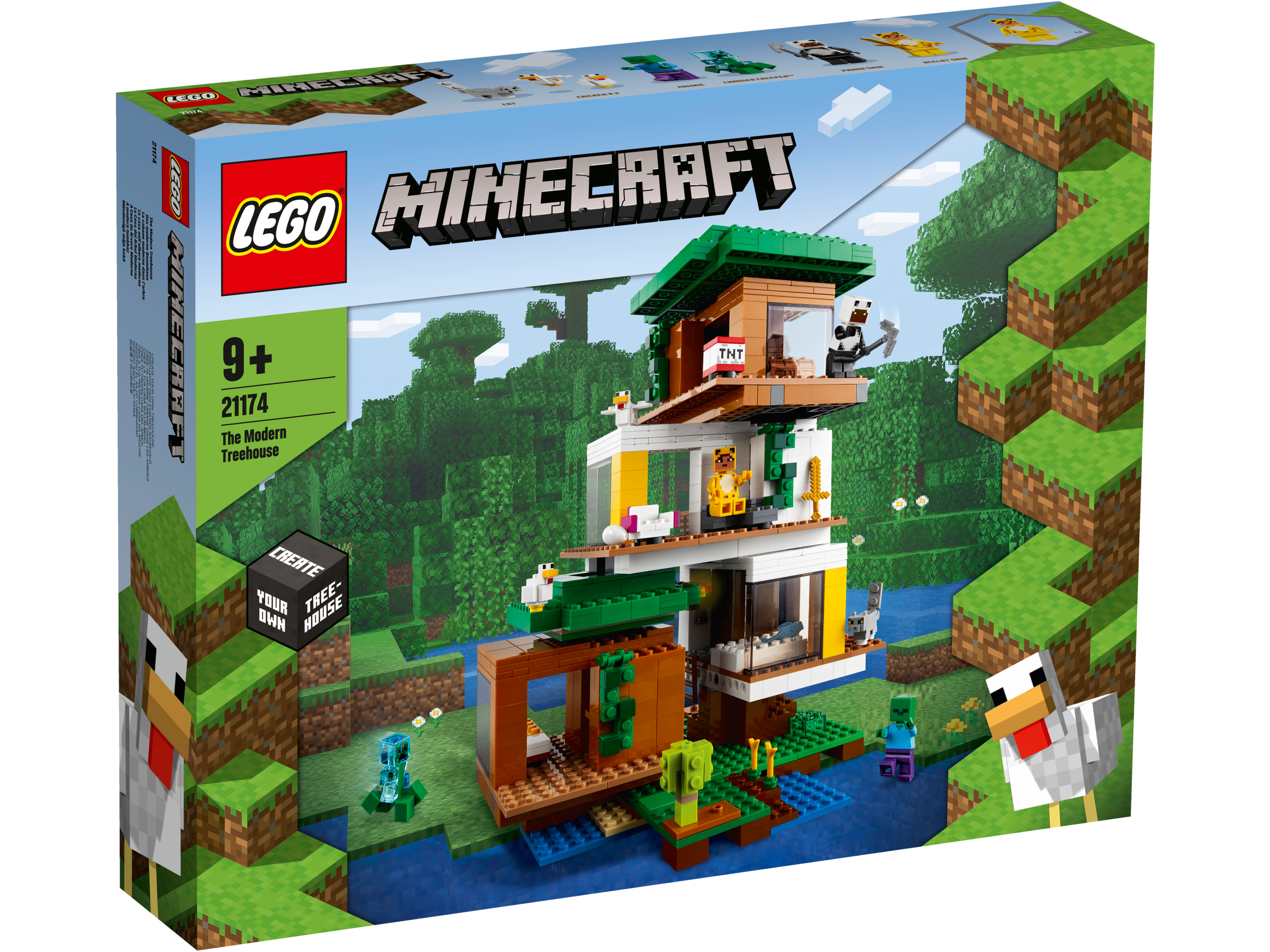 Moderni puumaja LEGO® Minecraft (21174)