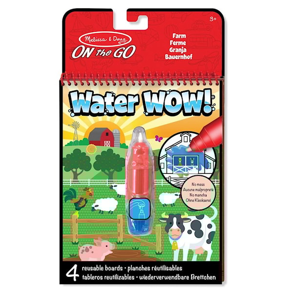 Melissa & Doug Water WOW! ON the GO - Farm