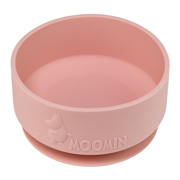 Mummi Silikonskål med Sugekopp Rosehip Pink Rätt Start