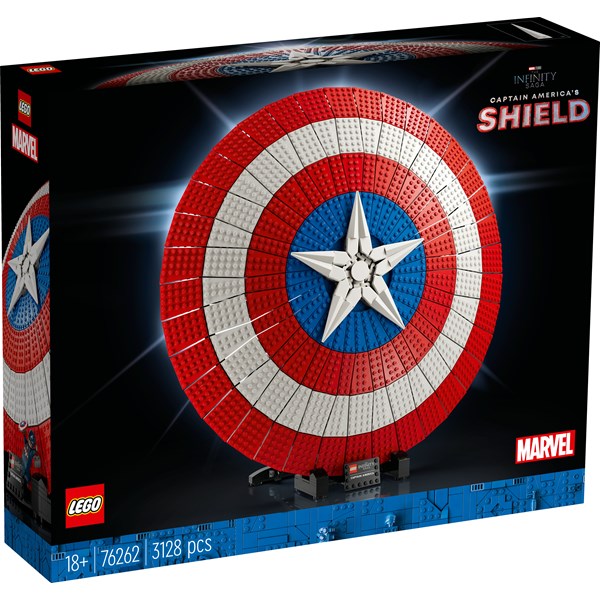 Captain Americas sköld LEGO® Super Heroes Marvel (76262)