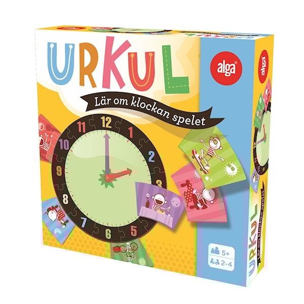 Urkul, Lär dig klockan-spelet, Alga (SE)