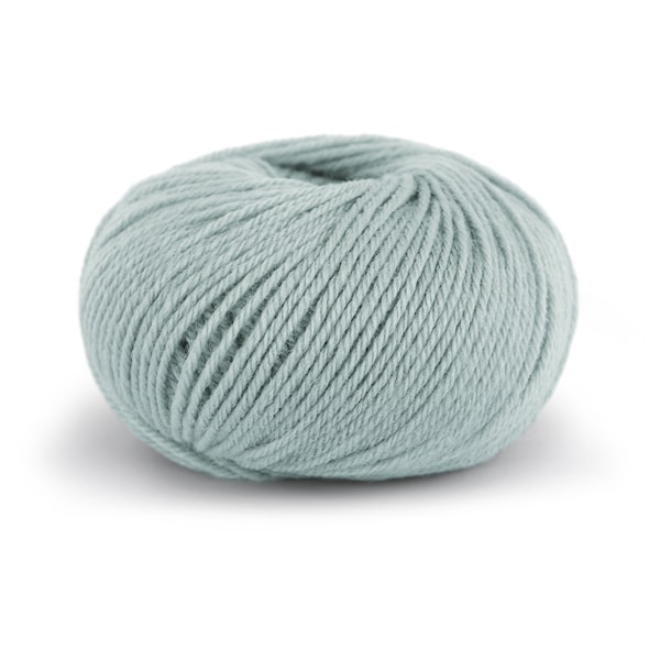 Knit At Home Classic SW Wool Lanka Villalangat 50 g pehmeä sinivihreä 409