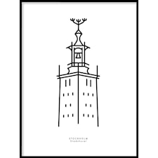 Stockholm City hall Poster30x40cm