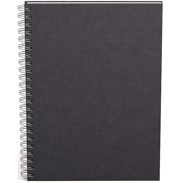 Notatbok A4 Linjert Black 90 Sider Bigso Box of Sweden