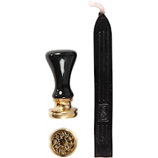 Sinettipakkaus, halk. 17 mm, musta, 1 set