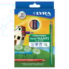 Color-Giants färgpennor lackade 12-pack Lyra