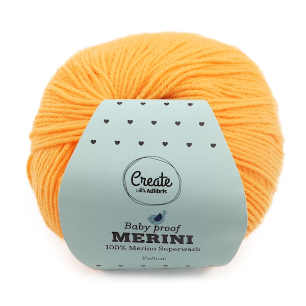Adlibris, Merini, 50 g, Yellow A365
