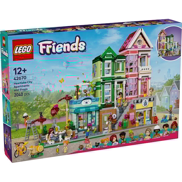 Friends Leiligheter og butikker i Heartlake City 42670