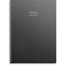 Kalender 2026 Veckojournal Eco Line Svart Burde