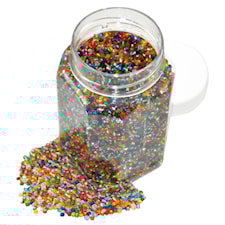 Glassperler 500 g Ø 2 mm Transparente Playbox