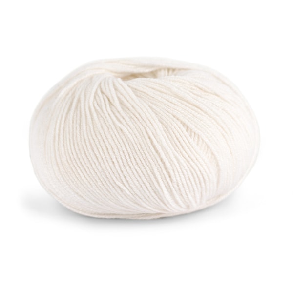 Knit At Home Superfine Baby Merino Lanka Villalangat 50 g valkoinen 205