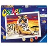 CreArt Paint by Numbers Tiger Ravensburger