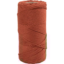 Makramégarn Orange 2 mm 330 g 1 rulle