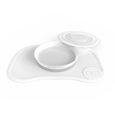 Twistshake Click Mat + Plate 6+m White