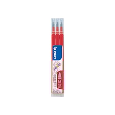 Patron Refill Frixion 0,7mm Röd 3-pack Pilot