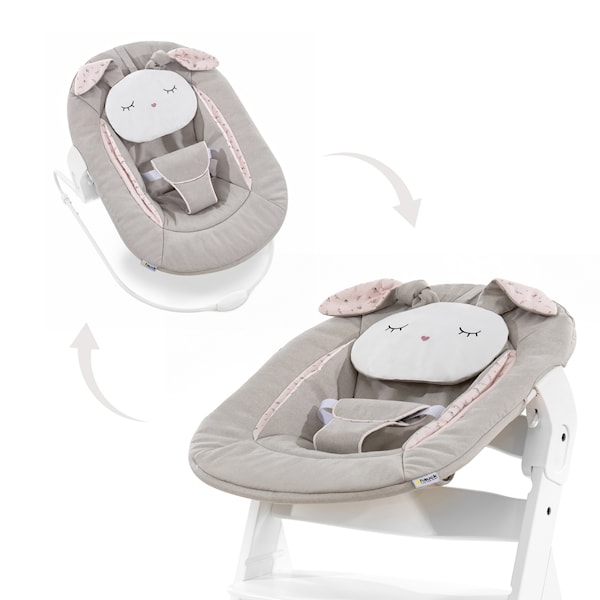 Babysitter Alpha Bouncer 2in1 Powder Bunny Beige Hauck