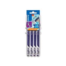 Fineliner Frixion Pilot 4-pack rosa/ljusblå/ljusgrön/violett