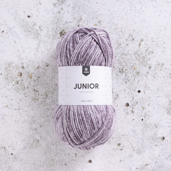 Junior Akrylmiks 50 g Grape Denim (67039) Järbo