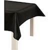 Bordsduk Svart i Tygimitation 125 cm x 10 m