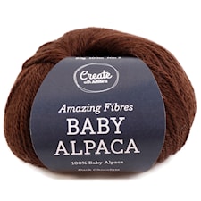 Adlibris Baby Alpaca, 50 g, Dark Chocolate A238