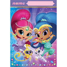 Shimmer and Shine, Presentpåse till fiskedamm, 24 delar