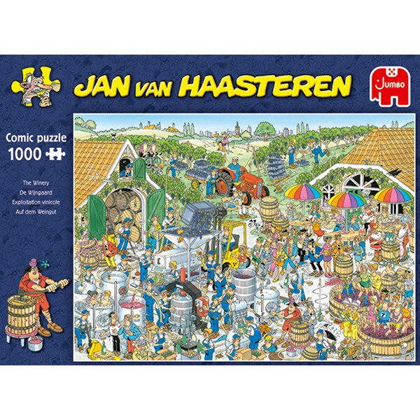 Jan Van Haasteren The Winery Pussel 1000 bitar Jumbo