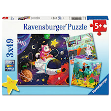 Kids In Science Pussel 3x49 Bitar, Ravensburger