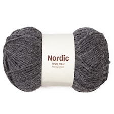 Nordic 100% ull 100 gr Klippbad mörkgrå A824  Adlibris