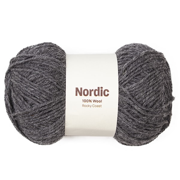 Nordic 100% ull 100 gr Klippebad Dk Grey A824 Adlibris